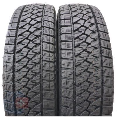 2 x BRIDGESTONE 195/75 R16C 107/105R Blizzak W810 Winterreifen 2018 11mm