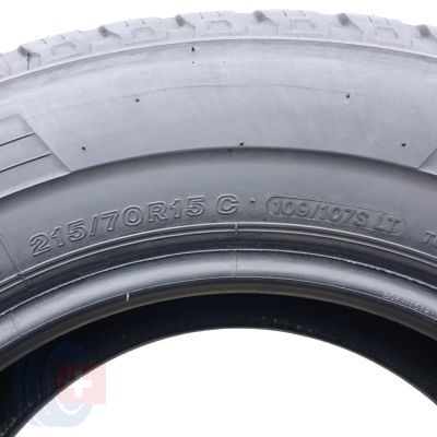 5. 215 70 15C 2x BRIDGESTONE 215/70 R15C 109/107S Duravis R630 Sommerreifen 2018 8,5mm Wie Neu