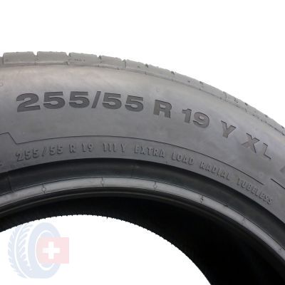 4. 1 x CONTINENTAL 255/55 R19 111Y XL ContiSportContact 5 A0 Sommerreifen 2014 VOLL WIE NEU