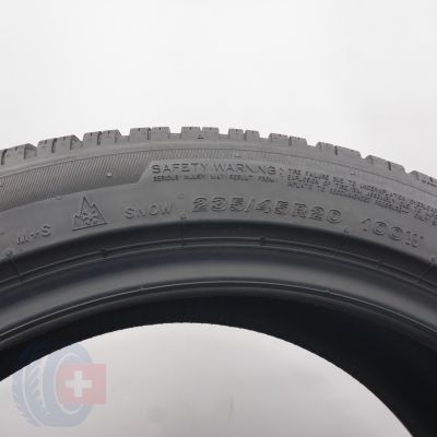 8.  235 45 20 4x BRIDGESTONE 235/45 R20 100W XL Blizzak 6 Winterreifen 2025 8-7,8mm WIE NEU  