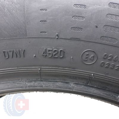 3. 4 x CONTINENTAL 215/60 R17 96H ContiEcoContact 5 Sommerreifen DOT20 6,5-6,8mm