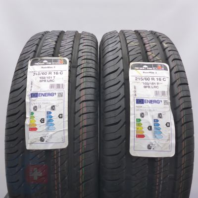 215 60 16C 2x UNIROYAL 215/60 R16C 103/101T RainMax 3 Sommerreifen 2022 VOLL 