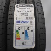 2. 205 70 15C 4x CONTINENTAL 205/70 R15C 106/104R VanContact Ultra Sommerreifen 2022 VOLL 2. 205 70 15C 4x CONTINENTAL 205/70 R15C 106/104R VanContact Ultra Sommerreifen 2022 VOLL