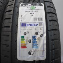 2. 215 55 18 4x UNIROYAL 215/55 R18 99V XL RainSport5 Sommerreifen 2024 WIE NEU VOLL