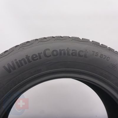 5.  195 65 15 1x CONTINENTAL 195/65 R15 95H XL WinterContact TS 870 Winterreifen 2022 7mm