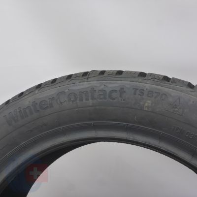6. 185 55 16 4x CONTINENTAL 185/55 R16 87T XL WinterContact TS 870 Winterreifen 2022 VOLL
