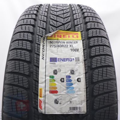 275 45 22 1x PIRELLI 275/45 R22 108V XL Scorpion Winter Winterreifen 2022 Ungebraucht  