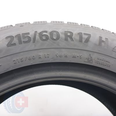 6. 215 60 17 2x CONTINENTAL 215/60 R17 96H WinterContact TS 870 P Winterreifen 2024 8,7mm 