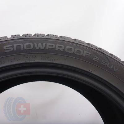6. 255 45 20 4x NOKIAN 255/45 R20 105V XL Snowproof 2 SUV Winterreifen 2023 6,8mm