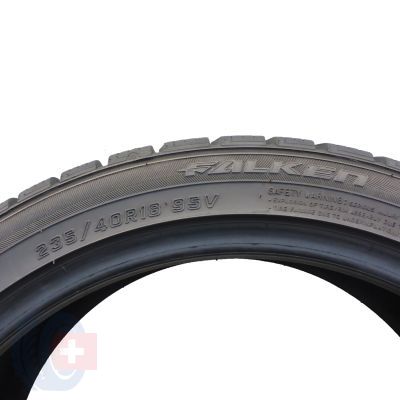 4. 235 40 18 FALKEN 235/40 R18 95V XL EuroWinter HS439 Winterreifen 2011 5-6mm