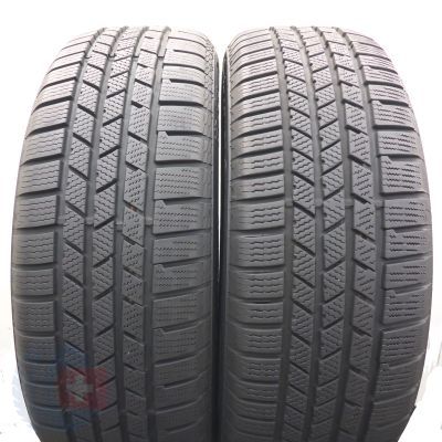 235 55 19 2x CONTINENTAL  235/55 R19 101H CrossContact Winter A0 Winterreifen 2022 7,8-9mm  WIE NEU