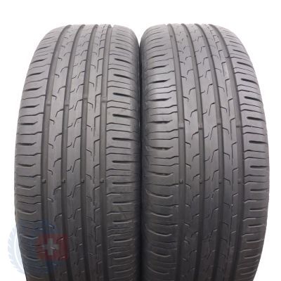 4. 205 60 16 4x CONTINENTAL 205/60 R16 92H EcoContact 6 Sommerreifen 6mm 2022/23