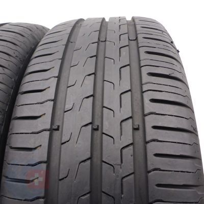 2. 185 55 15 4x CONTINENTAL 185/55 R15 86H XL EcoContact 6 Sommerreifen 6,5-6,8mm 2022/23 Wie Neu