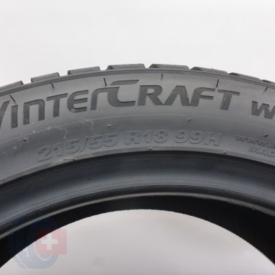 6. 215 55 18 2x KUMHO 215/55 R18 99H XL WinterCraft WS71 SUV Winterreifen 2021 VOLL
