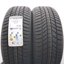 215 55 17 2xCONTINENTAL 215/55 R17 94H Winterreifen 2021 Ungebraucht  