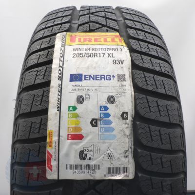 205 50 17 1x PIRELLI 205/50 R17 93V XL Winter Sottozero 3 Winterreifen 2021 Ungebraucht  