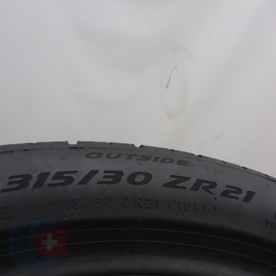 5. 315 30 21 2x PIRELLI 315/30 R21 105Y XL PZero R Sommerreifen 2025 5mm