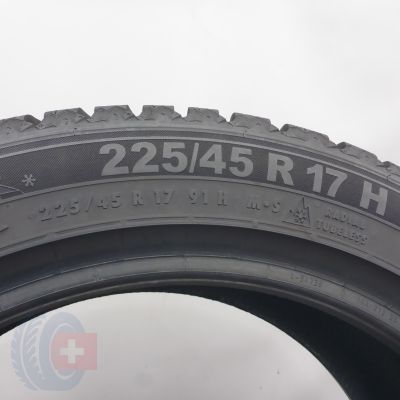 6. 225 45 17 4x SEMPERIT 225/45 R17 91H Speed-Grip 5 Winterreifen 2025 8,5-8,2mm 