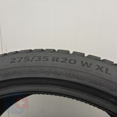 9. 275 35 20 2x CONTINENTAL 275/35 R20 102W XL WinterContact Ts860S Winterreifen 7-7,2mm 2023
