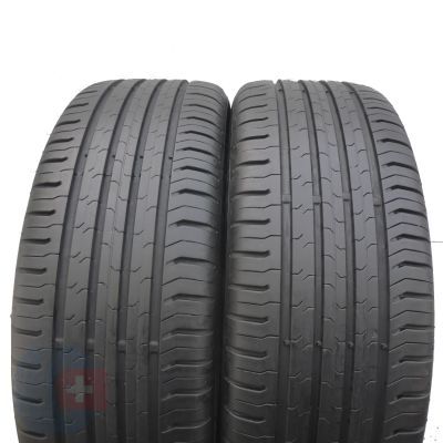 3. 4 x CONTINENTAL 205/55 R17 91V EcoContact 5 Sommerreifen 2019  6.8-7mm