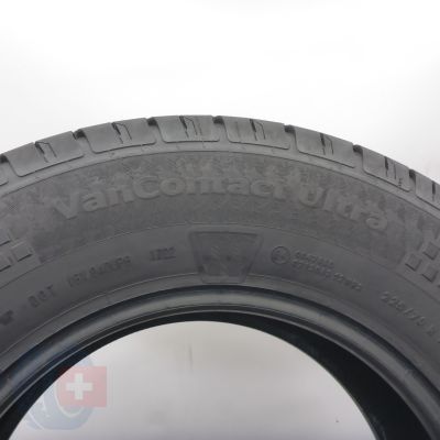 7. 225 70 15C 4x CONTINENTAL 225/70 R15C 112/110R VanContact Ultra Sommerreifen 2022 6,8-8mm