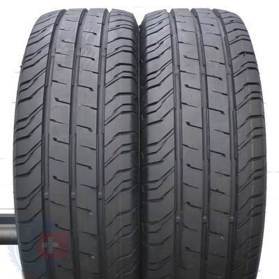 3. 4 x CONTINENTAL 205/65 R16C 107/105T ContiVanContact 200 Sommerreifen DOT18 WIE NEU VOLL