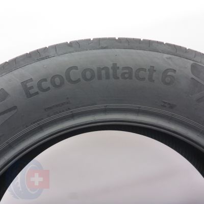 6. 215 60 17 2x CONTINENTAL 215/60 R17 96H EcoContact 6 Sommerreifen 2020, 2021 5,8-6mm