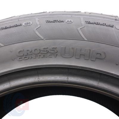 5. 255 55 18 2x CONTINENTAL 255/55 R18 109V XL CrossContact UHP Sommerreifen 2017 VOLL Wie Neu