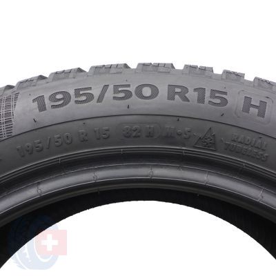 5. 195 50 15 2x CONTINENTAL 195/50 R15 82H WinterContact TS860 Winterreifen 2018 6-6,5mm