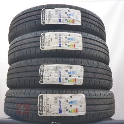 155 70 19 4x CONTINENTAL 155/70 R19 84Q EcoContact 6 Sommerreifen 2023 VOLL WIE NEU 