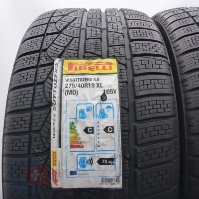 2.  275 40 19 2x PIRELLI  275/40 R19 105V XL Sottozero Winter 240 Serie II M0 Winterreifen 2020 Ungebraucht   