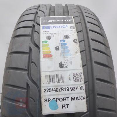 225 40 R19 1x DUNLOP 225/40 R19 93Y XL Sport Maxx RT Sommerreifen 2022 VOLL 225 40 R19 1x DUNLOP 225/40 R19 93Y XL Sport Maxx RT Sommerreifen 2022 VOLL