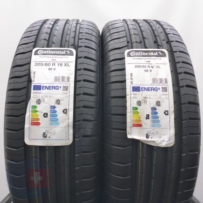 4. 205 60 16 4x CONTINENTAL 205/60 R16 96V XL ContiPremiumContact 5 RFT BMW Sommerreifen  2023/24 Ungebraucht  