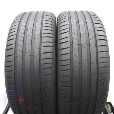 4. 225 55 17 4x PIRELLI 225/55 R17 97W Cinturato P7 BMW Sommerreifen 2021, 2024 6-6,2mm