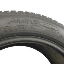 5. 2 x MICHELIN 205/55 R16 91H Alpin 5  RUN FLAT Winterreifen 2015 7mm WIE NEU 