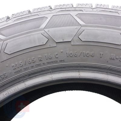 5. 225 65 16C 2x CONTINENTAL 225/65 R16C 106/104T VanContact Winter Winterreifen 2020 WIE NEU 8,8-9mm