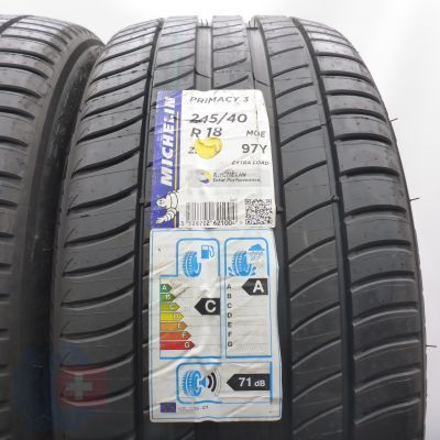 2.  245 40 18 2x MICHELIN  245/40 R18  97Y XL Primacy 3 M0E RFT Sommerreifen 2019