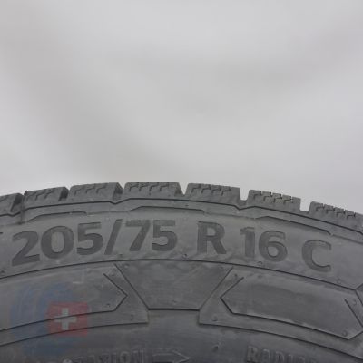 6. 205 75 16C 4x CONTINENTAL 205/75 R16C  110/108R VanContact Winter Winterreifen  2022 VOLL