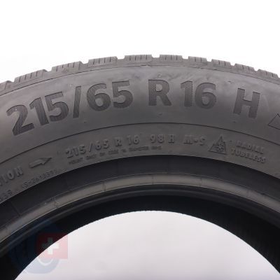 7.  215 65 16 4x CONTINENTAL 215/65 R16 98H WinterContact TS 870 P Winterreifen 2021 7,5-8,2mm