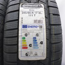 3. 245 65 17 4x CONTINENTAL 245/65 R17 111T XL ContiCrossContact Winter Winterreifen 2023 VOLL