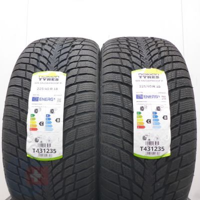 225 40 18 2x NOKIAN 225/40 R18 92V XL WR Snowproof P Winterreifen 2026 Ungebraucht  