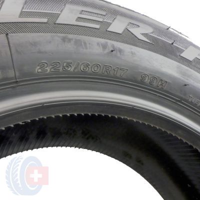 7. 2 x BRIDGESTONE 225/60 R17 99H Dueler H/P Sport Sommerreifen  2017 VOLL WIE NEU 