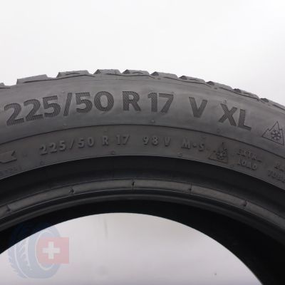 5. 225 50 17 2x CONTINENTAL 225/50 R17 98V XL WinterContact TS870 Winterreifen 2021 7,2mm