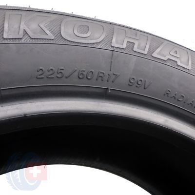 7. 4 x YOKOHAMA 225/60 R17 99V Geolandar G95 M+S Somerreifen 2013  6.8-7.2mm