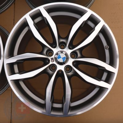 3. 4 x Alufelgen 19 BMW 5x120 9,5J/8,5J Et48/Et38 X3 X4 RDKS