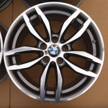 3. 4 x Alufelgen 19 BMW 5x120 9,5J/8,5J Et48/Et38 X3 X4 RDKS