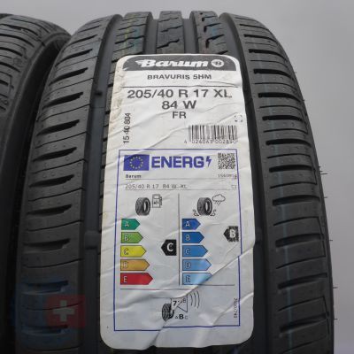 2. 205 40 17 2x BARUM 205/40 R17 84W XL Bravuris 5HM Sommerreifen 2020 VOLL 2. 205 40 17 2x BARUM 205/40 R17 84W XL Bravuris 5HM Sommerreifen 2020 VOLL
