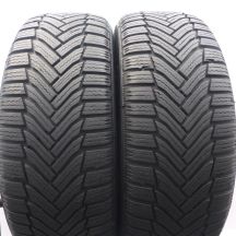 215 55 17 2x MICHELIN 215/55 R17 94H Alpin6 Winterreifen 2022 WIE NEU 7,5mm