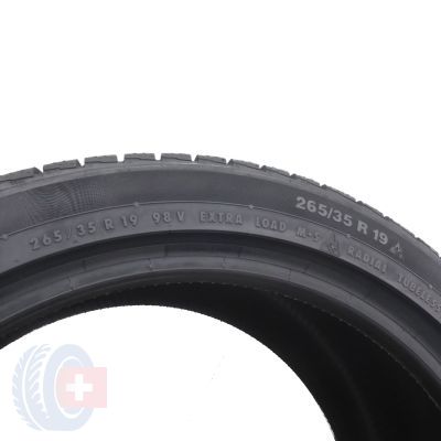 9. 4 x CONTINENTAL 265/35 R19 98V XL ContiWinerContact TS 830 P M0 2018 VOLL WIE NEU 