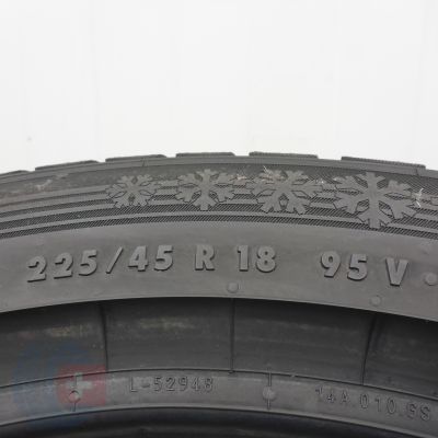 8. 225 45 18 4x ESA TECAR 225/45 R18 95V XL Super Grip PRO Winterreifen 2025 8,2 i 8mm WIE NEU 